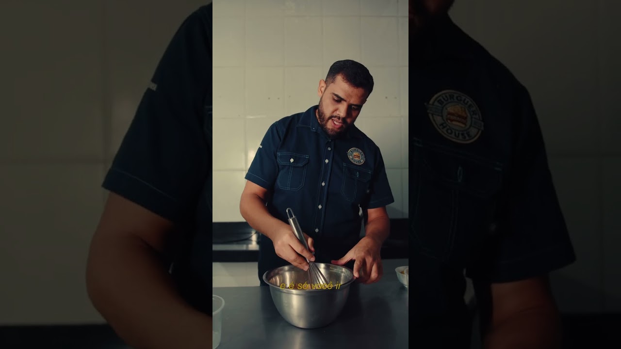 Fazendo uma base de maionese profissional com ovo em pó.