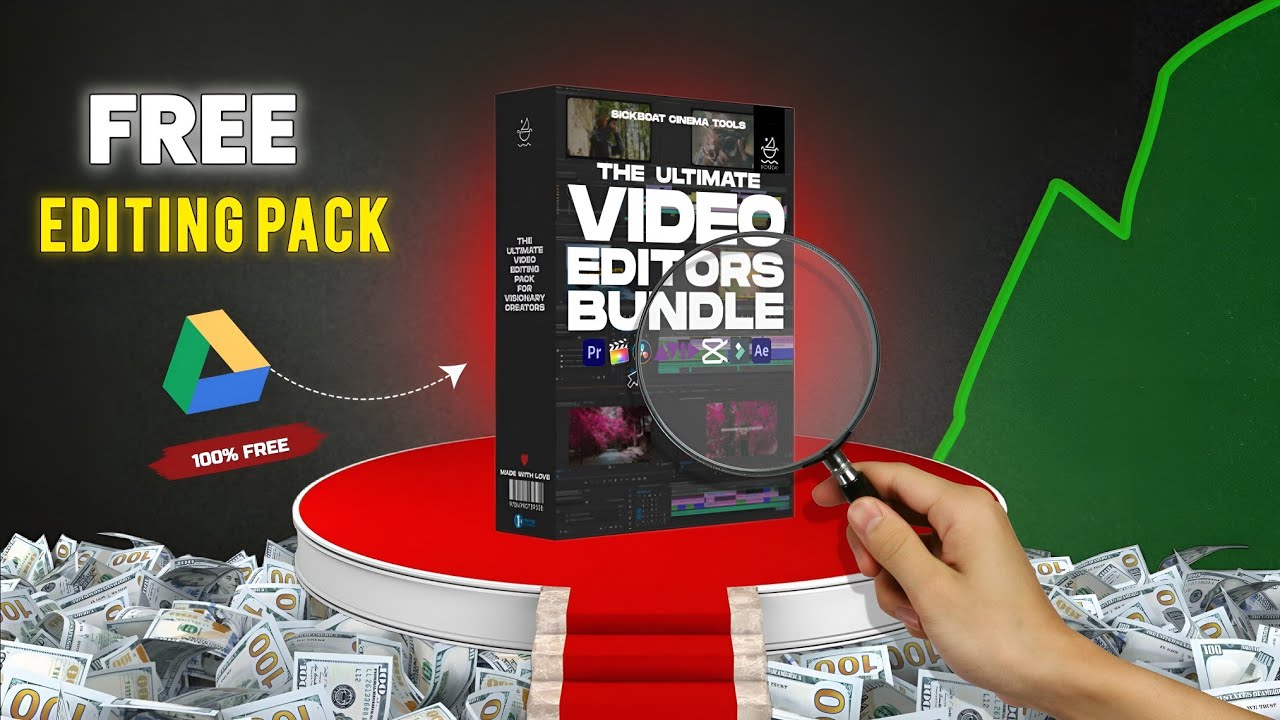 Free Editing Materials Pack 2026 🔥 100% FREE Video Editing Assets | Google Drive Download