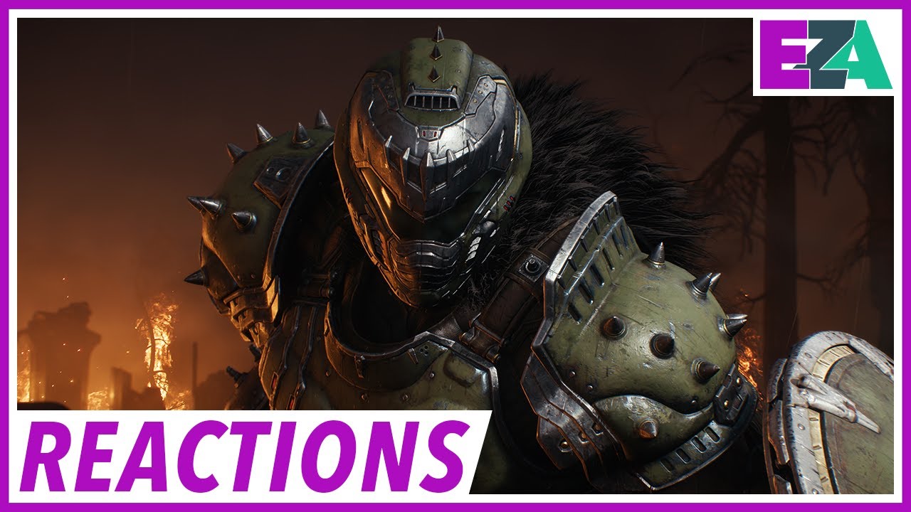 DOOM: The Dark Ages Reveal - Easy Allies Reactions
