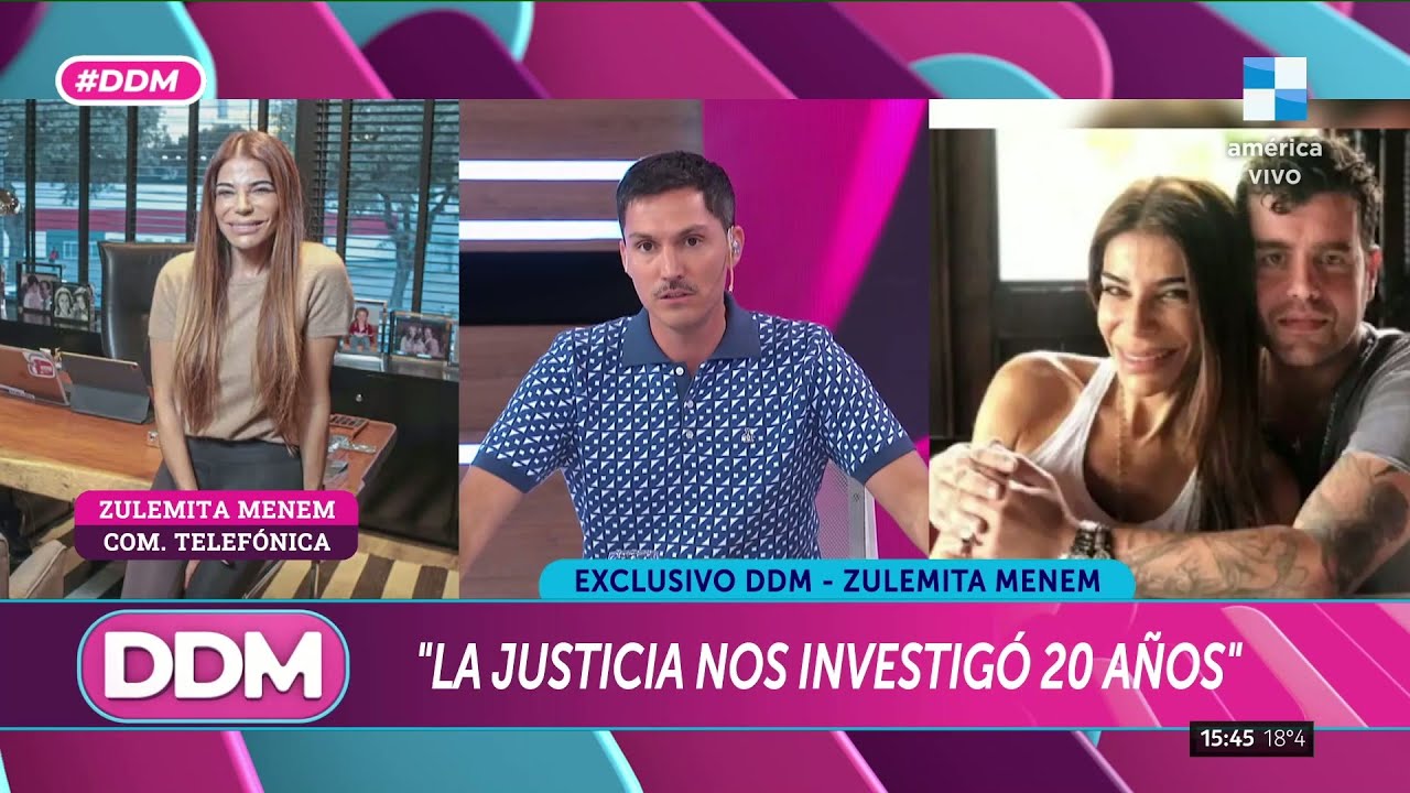 Zulemita Menem rompió el silencio y habló sobre la polémica herencia y los vínculos familiares