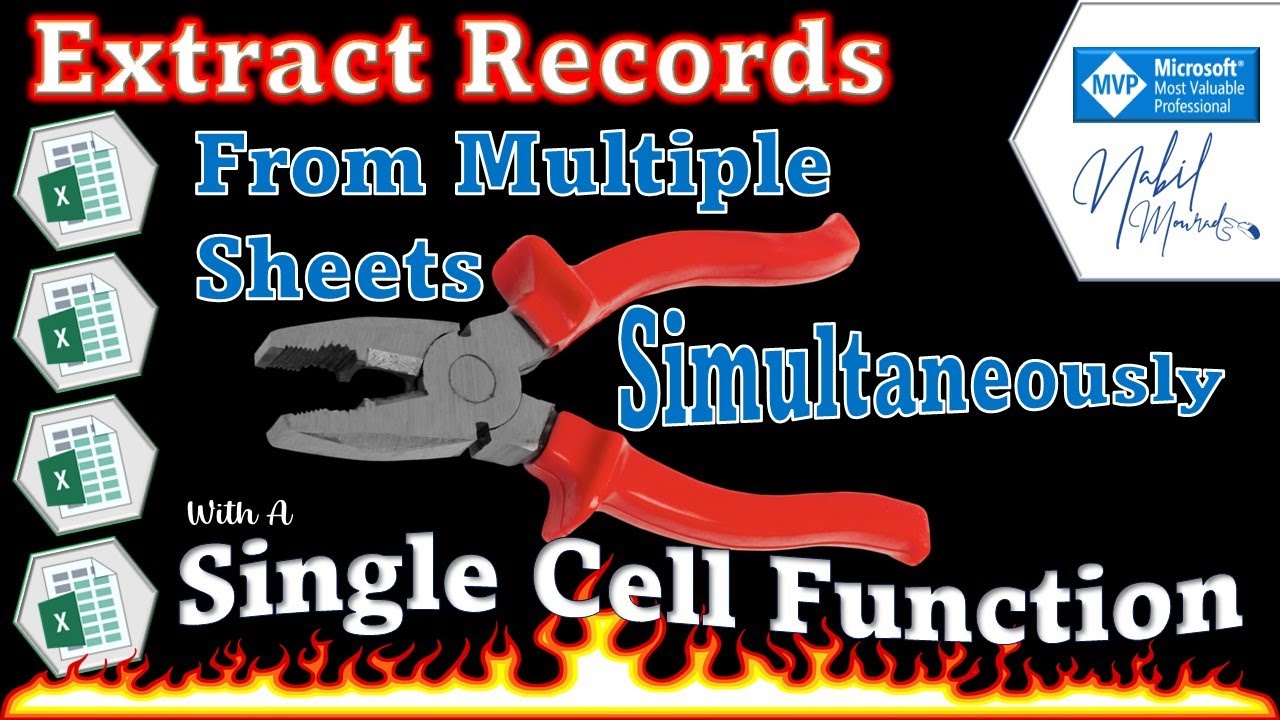 Extract Records From MULTIPLE Sheets With a SINGLE Cell Function