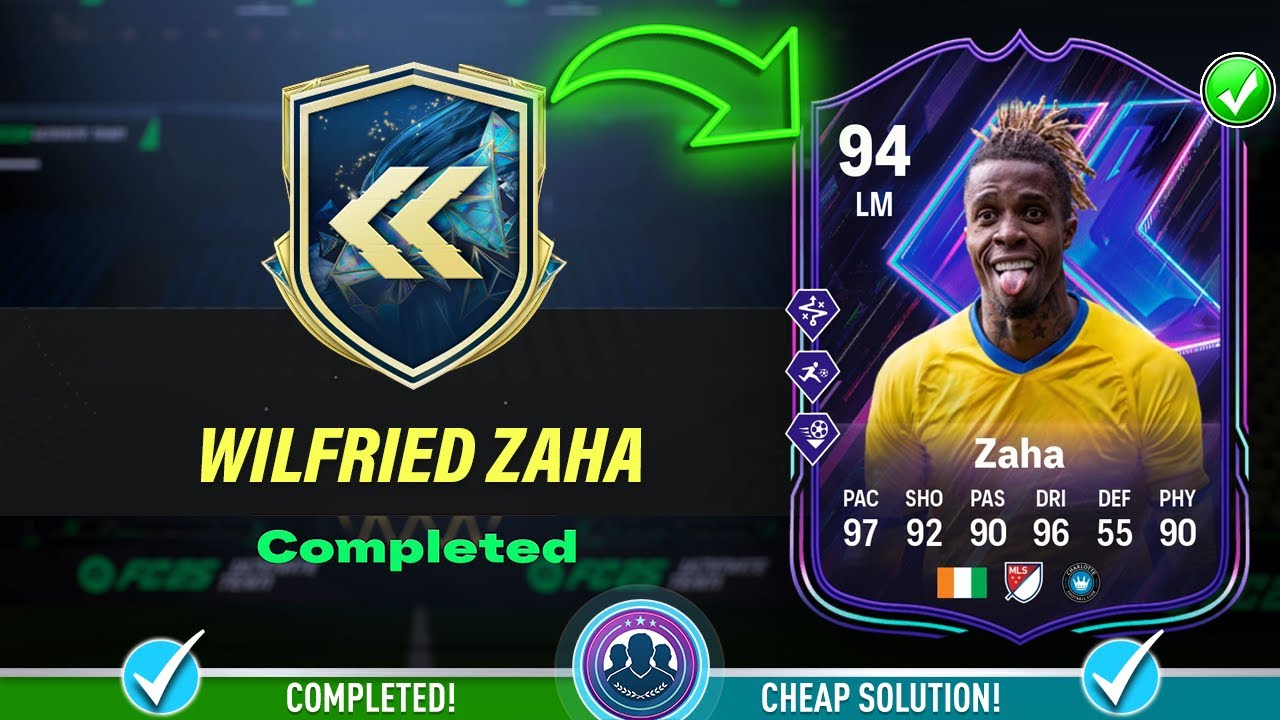 94 Flashback Wilfried Zaha SBC Solution - Cheap Solution & Tips - FC 25