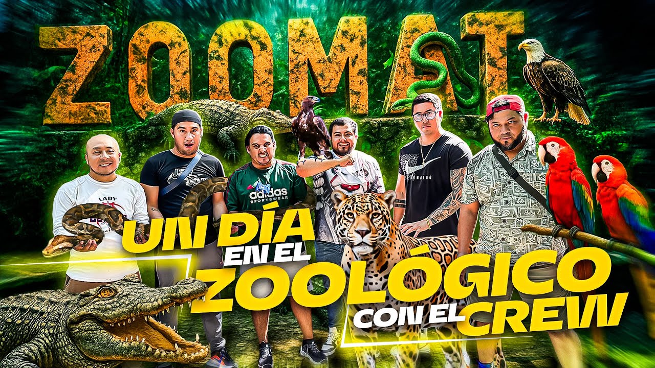 🐊UN DIA EN EL ZOOLOGICO con el CREW RETOJORJAIS 🦁 | 🦜EL COCODRILO ESTABA ENOJADO🐒