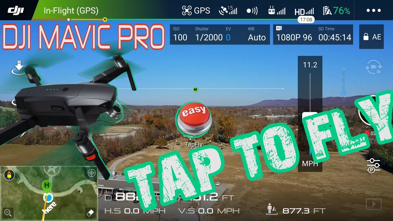 DJI MAVIC PRO - TAPFLY - THAT WAS EASY?