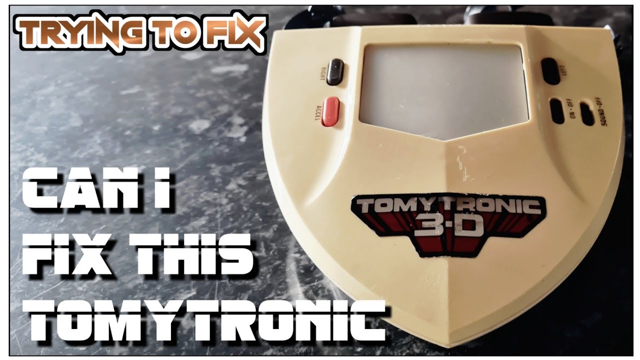 Tomytronics 3D from 1983 - CAN I FIX IT?
