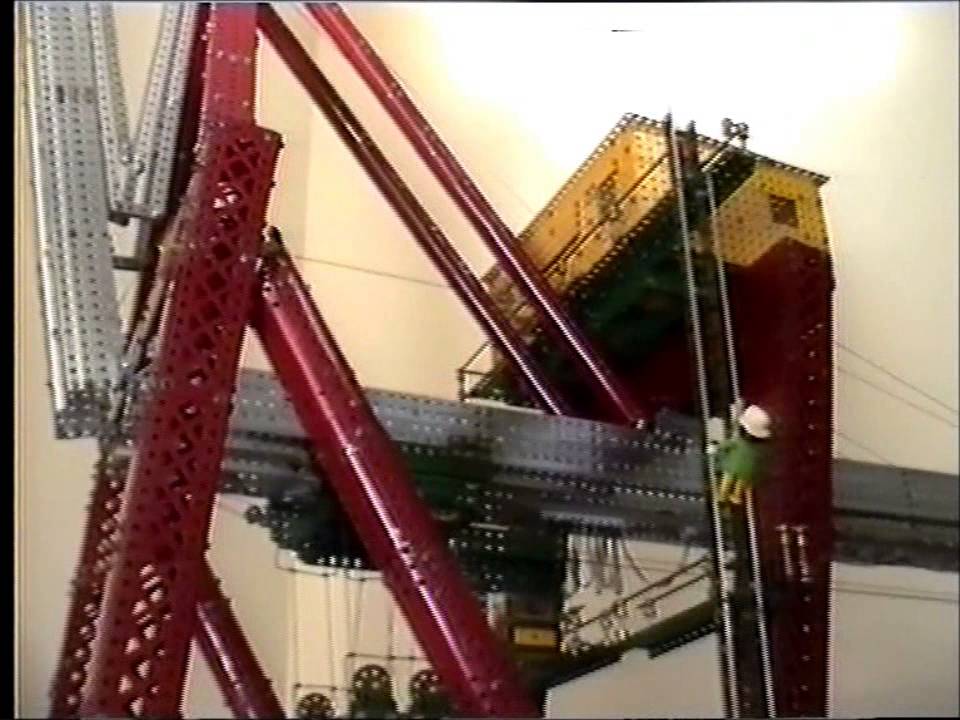 Meccano Container Crane.