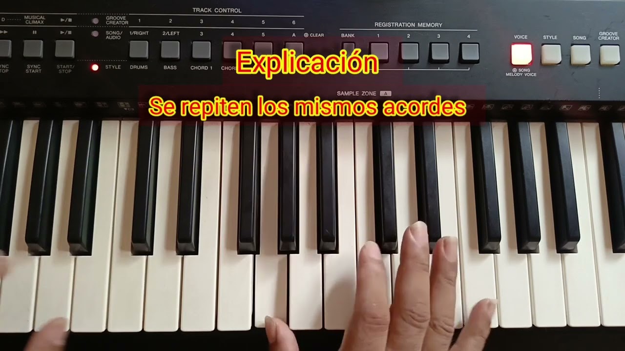 Tus planes Son Maravillosas, Tonalidad Dm