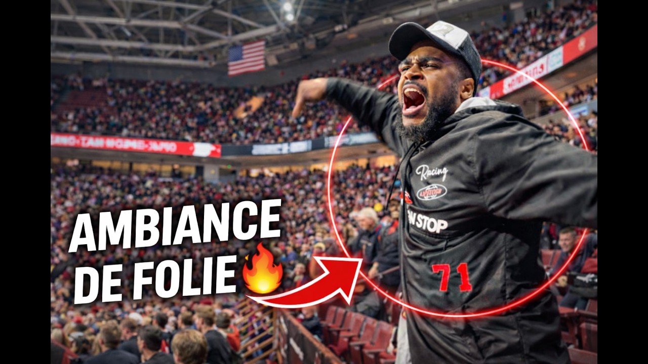 24H dans une université américaine 🇺🇸 (match NCAA de fou 🤯)