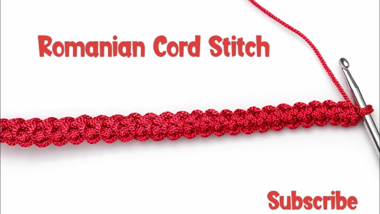 Romanian Cord Stitch Crochet | Interesting Pattern | Watch Till End | Follow For More Videos 