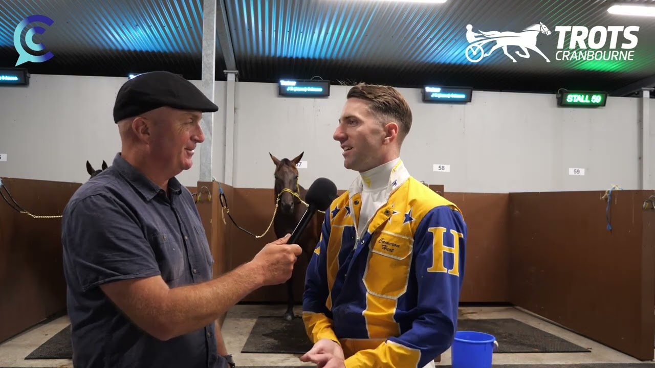 CC with Cam Hart after the Cranbourne Cup Meeting.