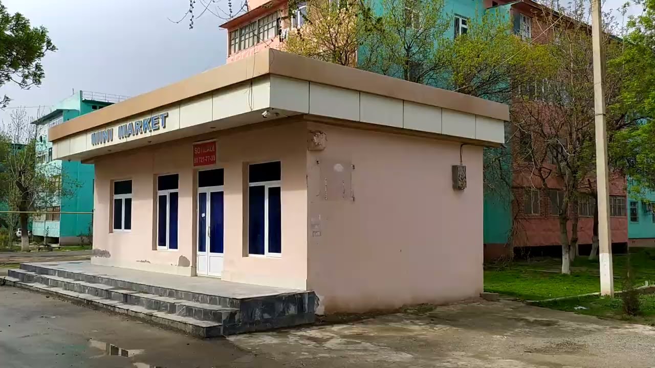 Прогулки по Карши 2022... 3 микрорайон
