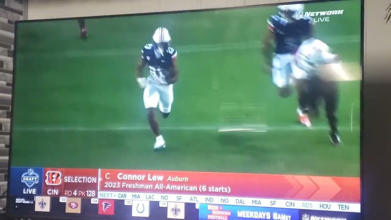 Bengals Fan INSTANT REACTION to Connor Lew Pick #cincinnatibengals #nfldraft 