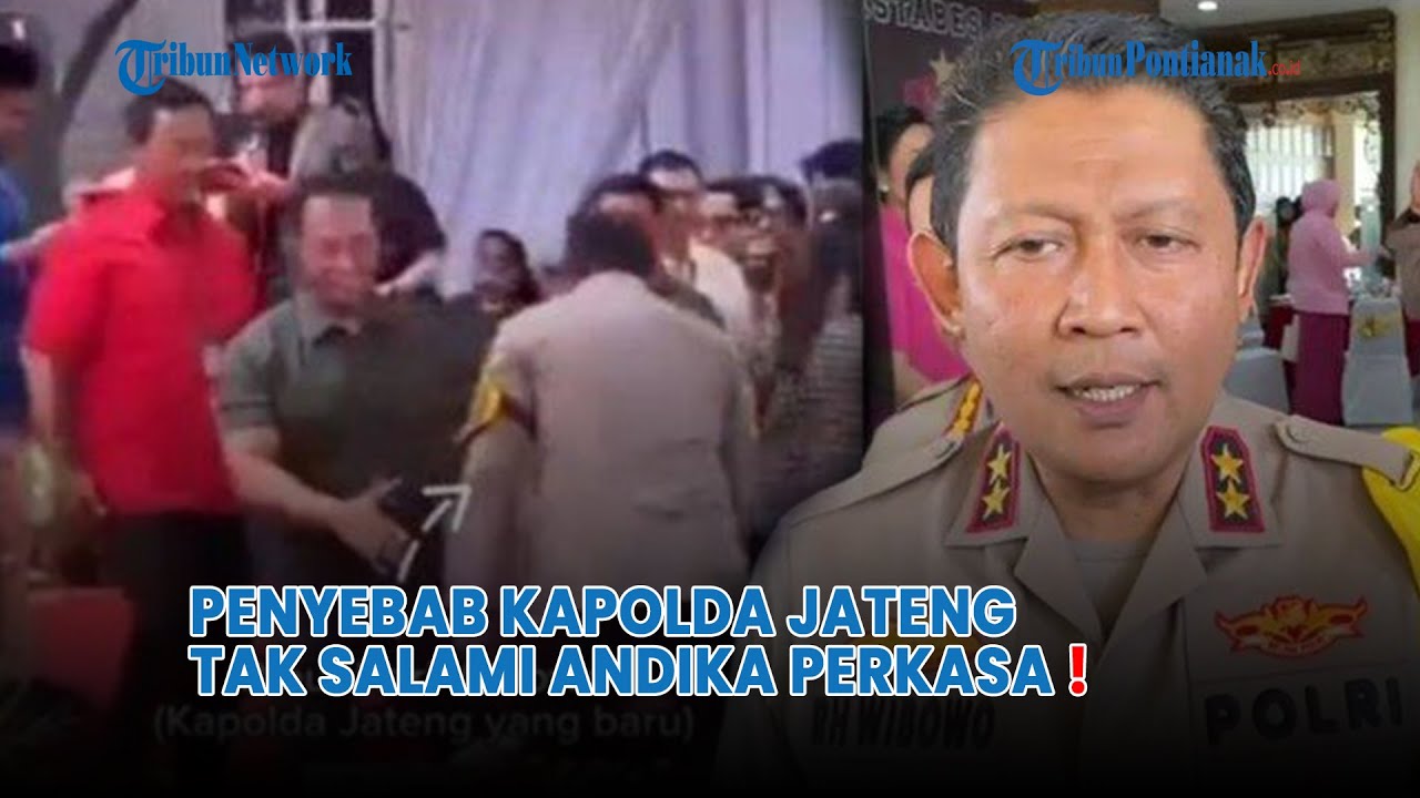 Alasan Kapolda Jateng Tak Salami Andika Perkasa❗