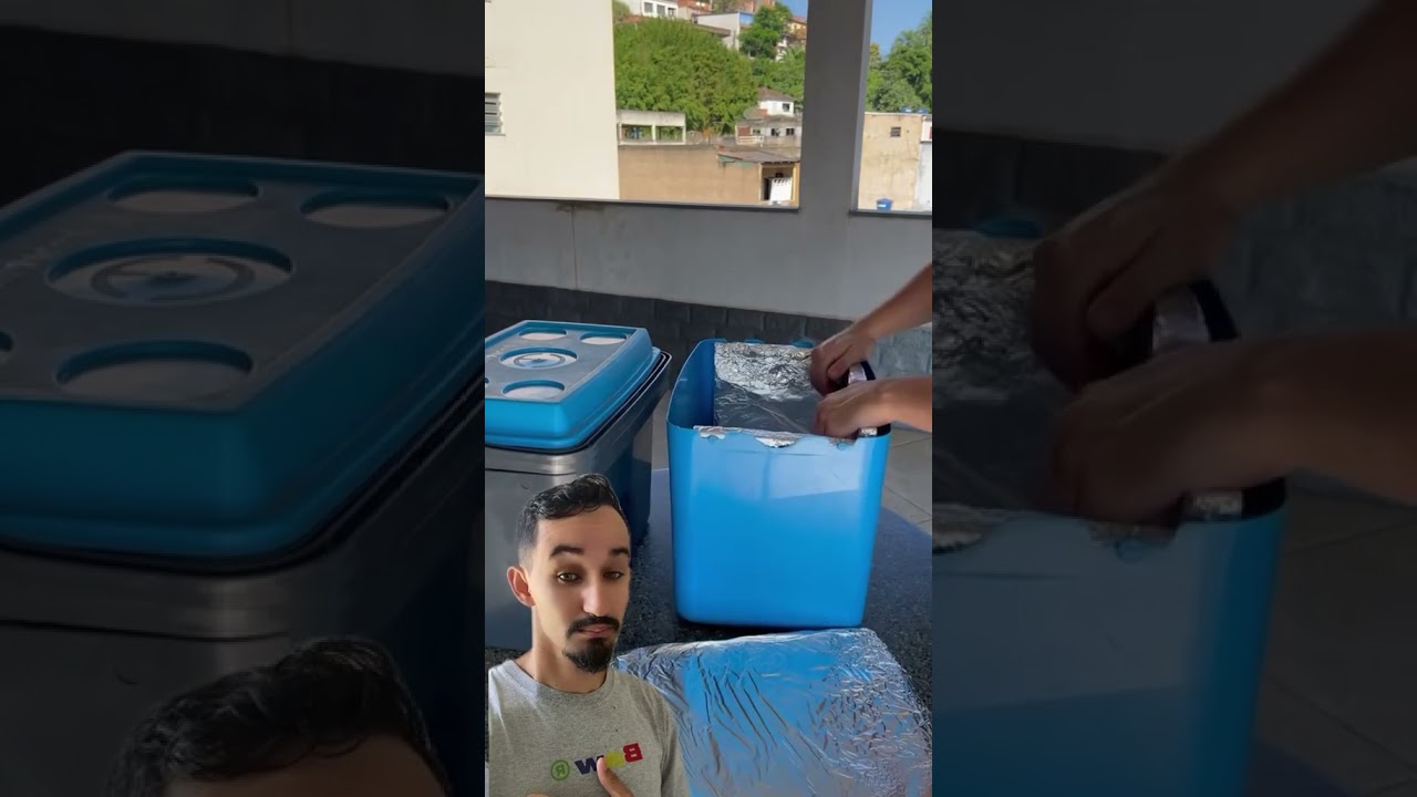 Revestindo a caixa t&eacute;rmica para conservar mais o seu sacol&eacute;