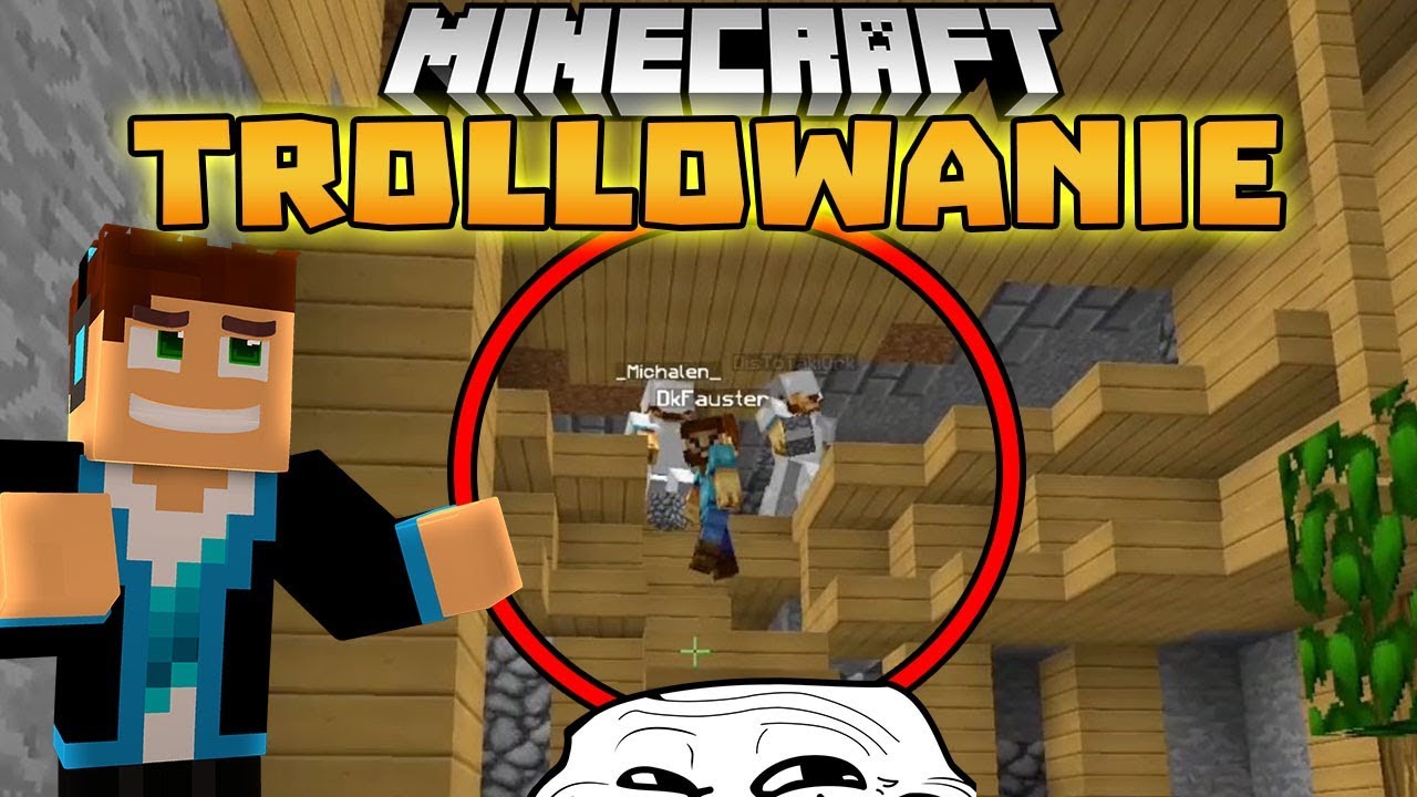MINECRAFT TROLLOWANIE - NIEWIDZIALNY WOJOWNIK! (#45) | Vertez