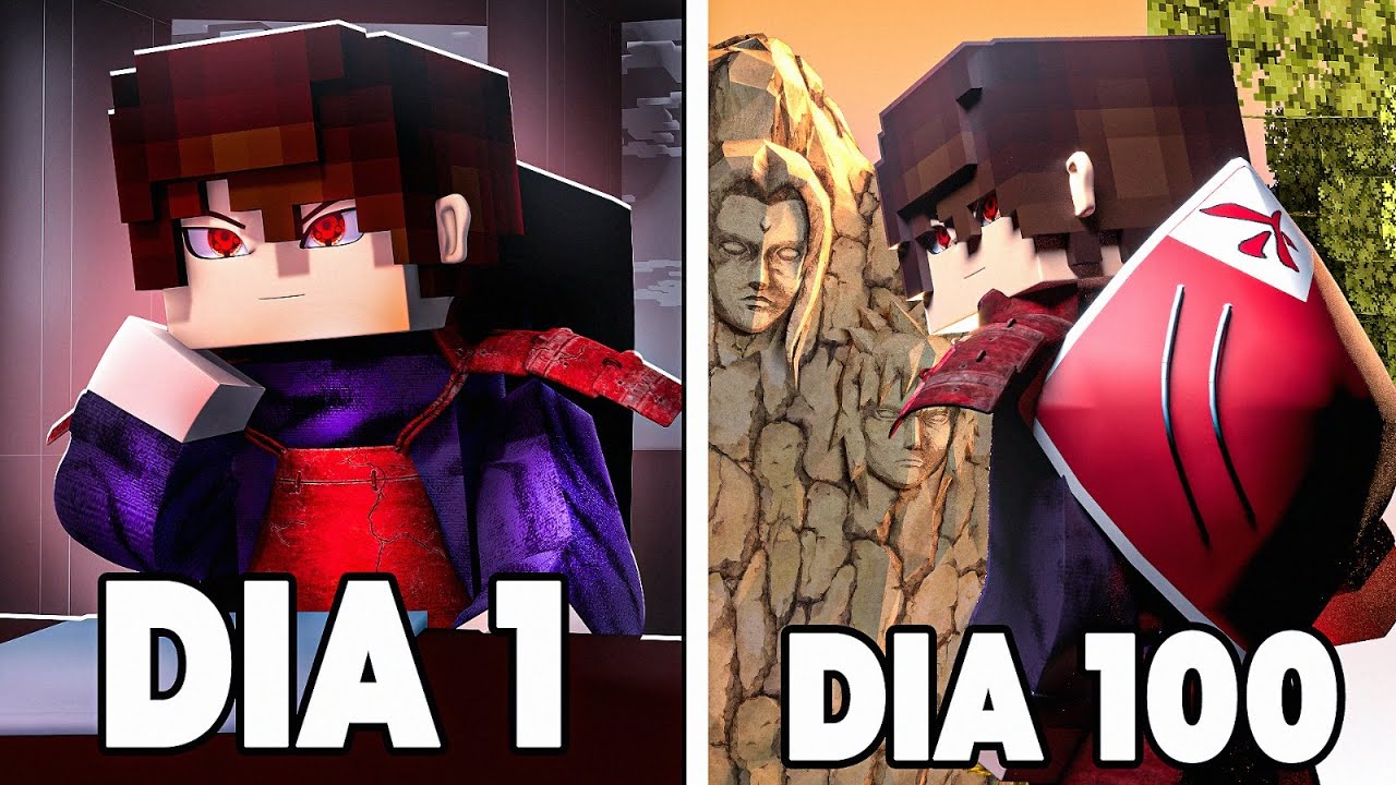 FOI ASSIM QUE ME TORNEI o PRIMEIRO HOKAGE no NARUTO de MINECRAFT !!