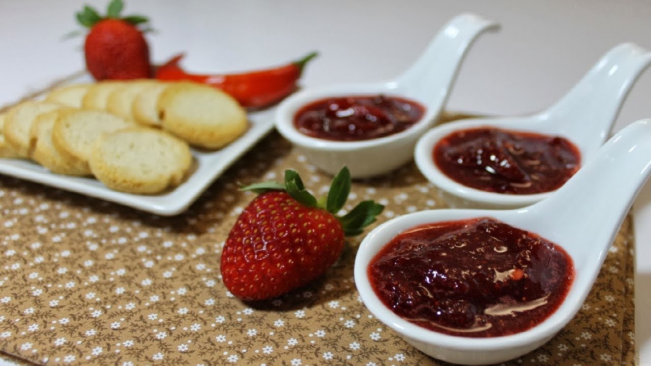 GELEIA DE MORANGO Caseira! Feita em 15 Minutos! #Receita Caseira 🌹 MARILENE SARAH FIALHO
