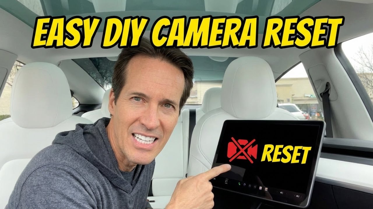 ✨ Tesla Cabin Camera and Auto Pilot Won’t Work  -  Easy FIX ✨