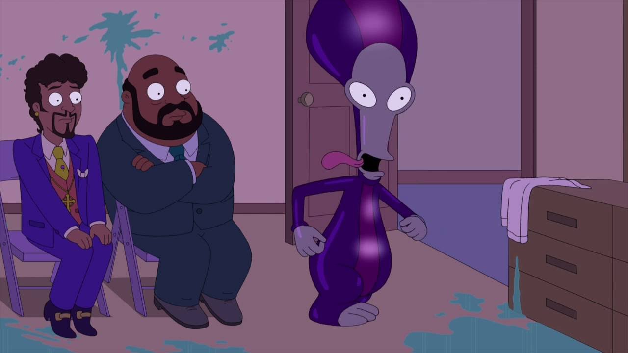 American Dad Roger Going Into Stan's Butt.