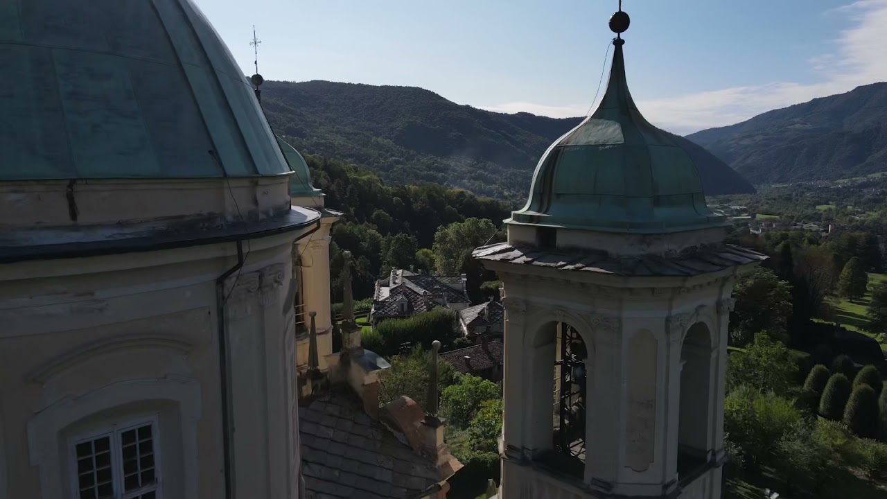 Chiesa di San Pietro in Vincoli Villar Perosa #djiair2  #drone #piemonte