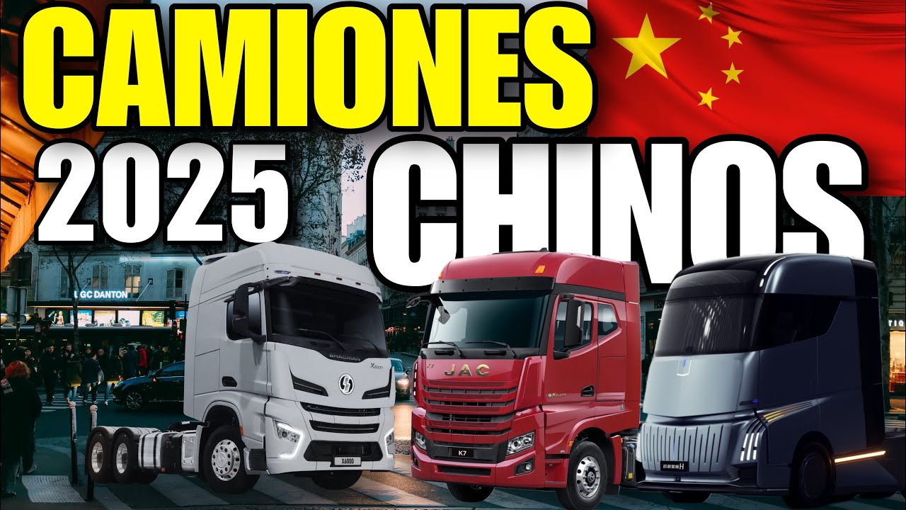 ¡Los MEJORES  CAMIONES CHINOS en el 2025, tienes que Verlo!