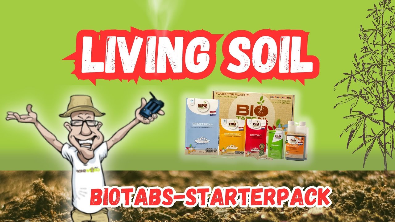 BioTabs Starterpack: Einstieg in den 100% organischen Anbau und der Living Soil Ansatz!