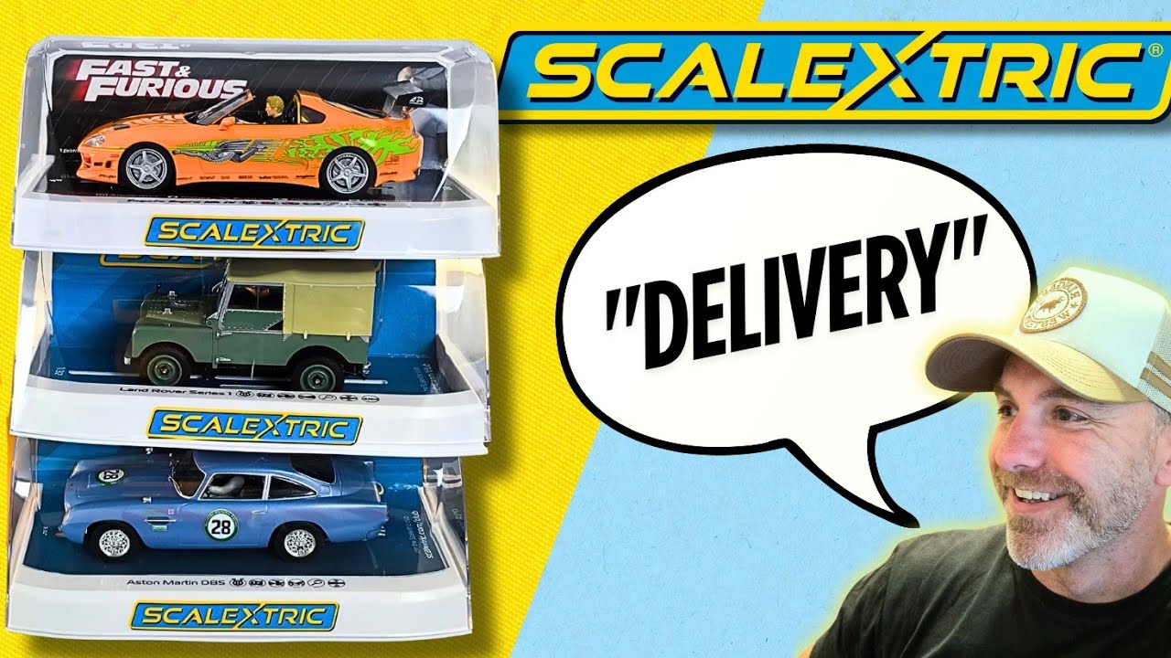 OMG!!! 3 new 2025 Scalextric cars have arrived!!