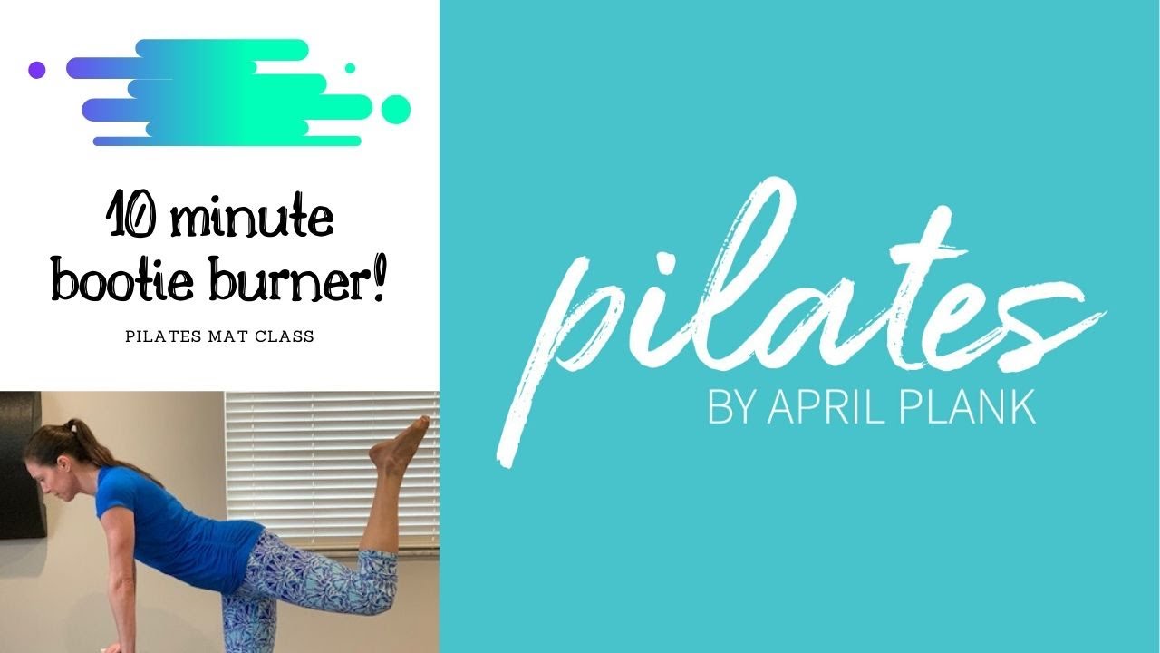 10 minute bootie burner Pilates Mat (No Props Needed)