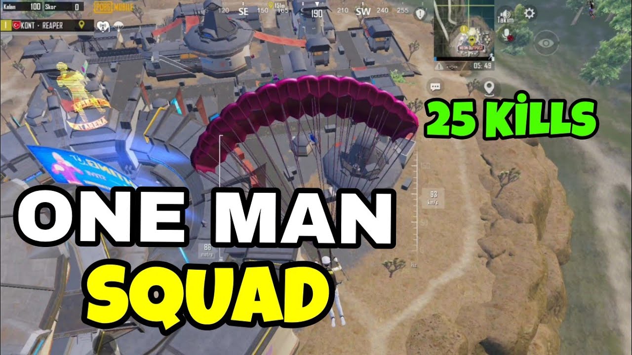AS OTORİTESİ ONE MAN SQUAD 25 KİLLS 🔥