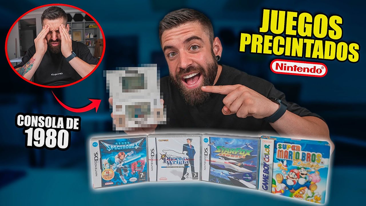 COMPRÉ estos JUEGOS PRECINTADOS de MI INFANCIA! **mis compras retro de Junio**