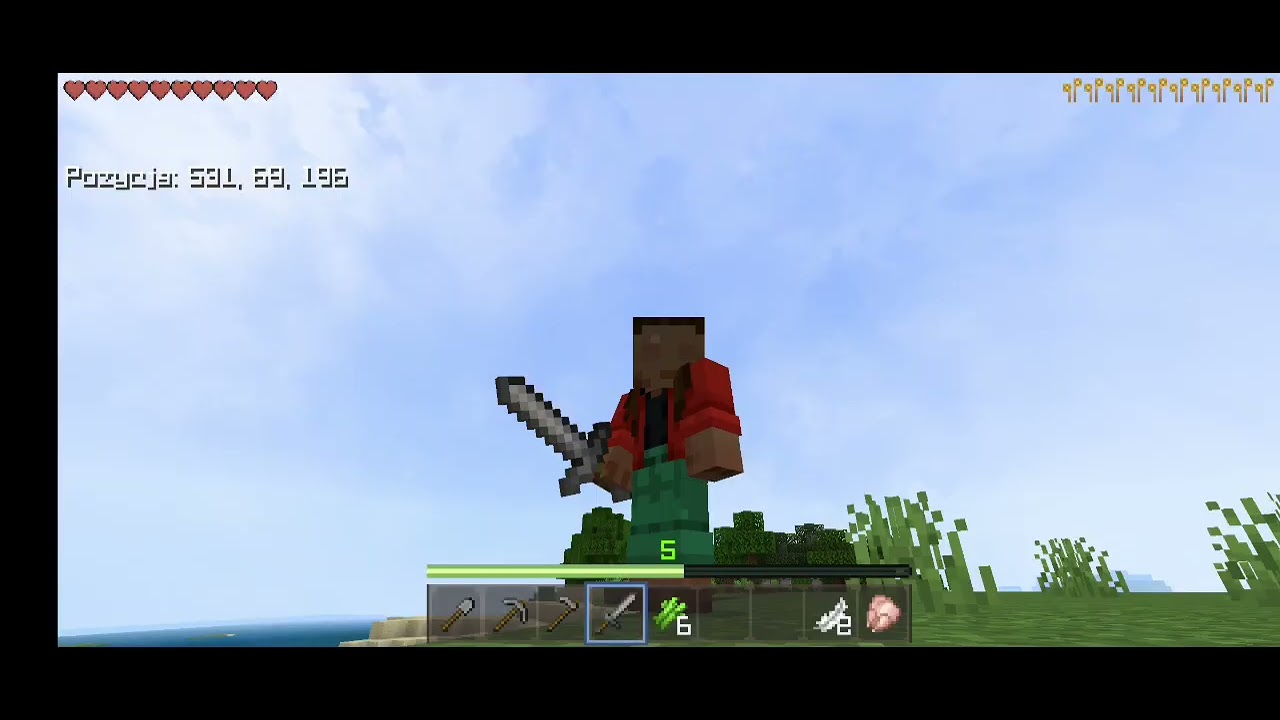 Minecraft, ale gram z POŁAMANĄ RĘKĄ! 🤕