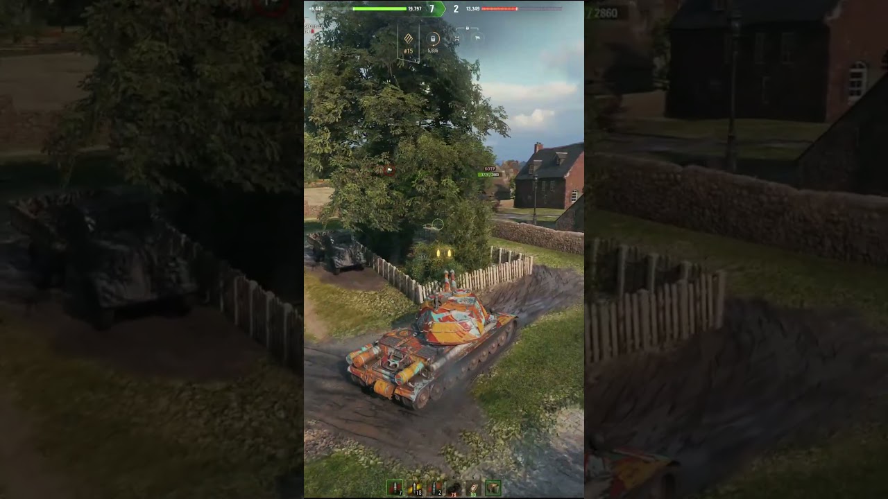 Tank goes BOOM! No.53 #highlights #worldoftanks #wot
