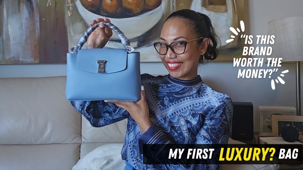 MY FIRST LUXURY BAG | WHY I PICKED THIS BRAND AND IS IT WORTH THE MONEY?🤷‍♀️ #bagreview