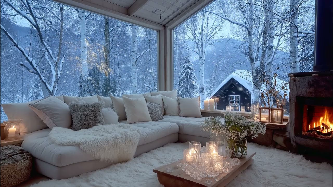 🎹🌸 Warm White Lounge Piano with Cozy Candlelight Ambience for 4 Hours of Deep Focus and Calm Relax
