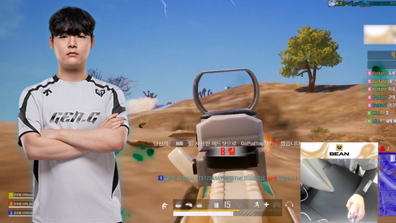 GEN_BeaN#12 - SQUAD RANKED TPP 9+11 KILLS WIN - PUBG Pro