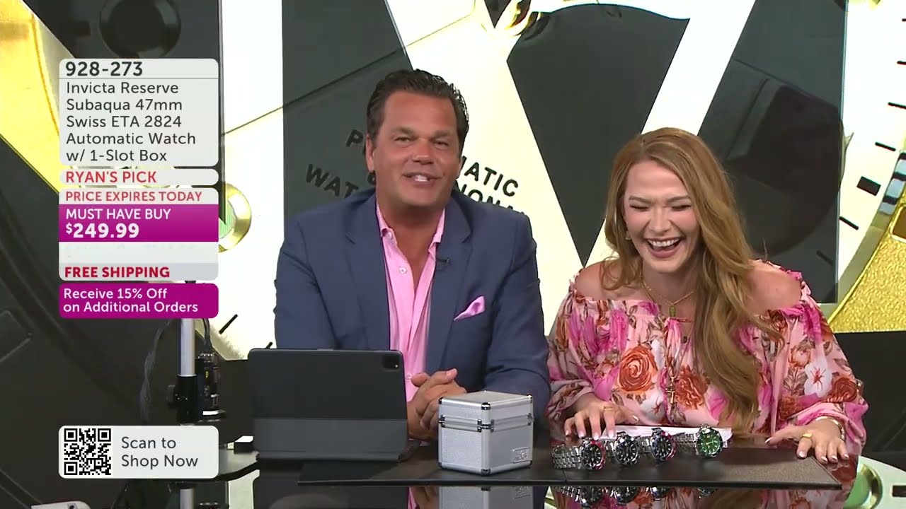 Invicta Watch Show - Hannah Timm Home Shopping TV Host