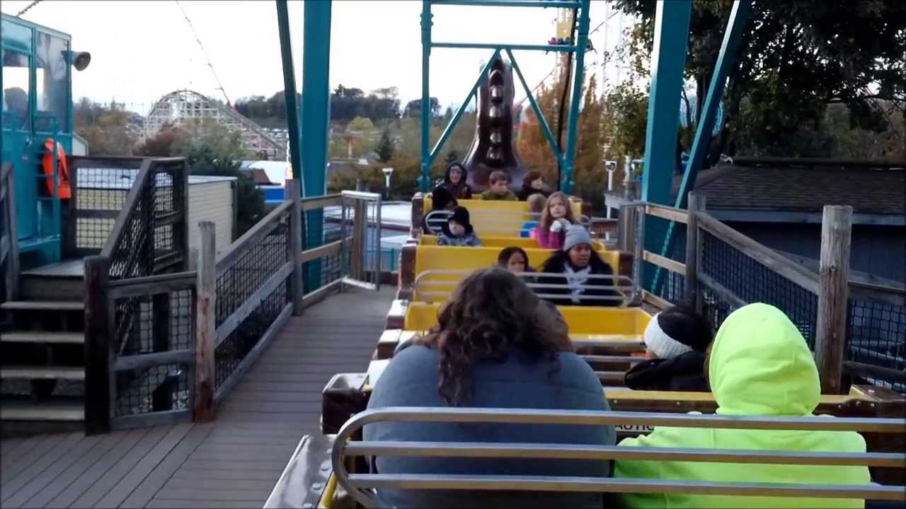 Dorney Park: Sea Dragon on Ride POV 1080p