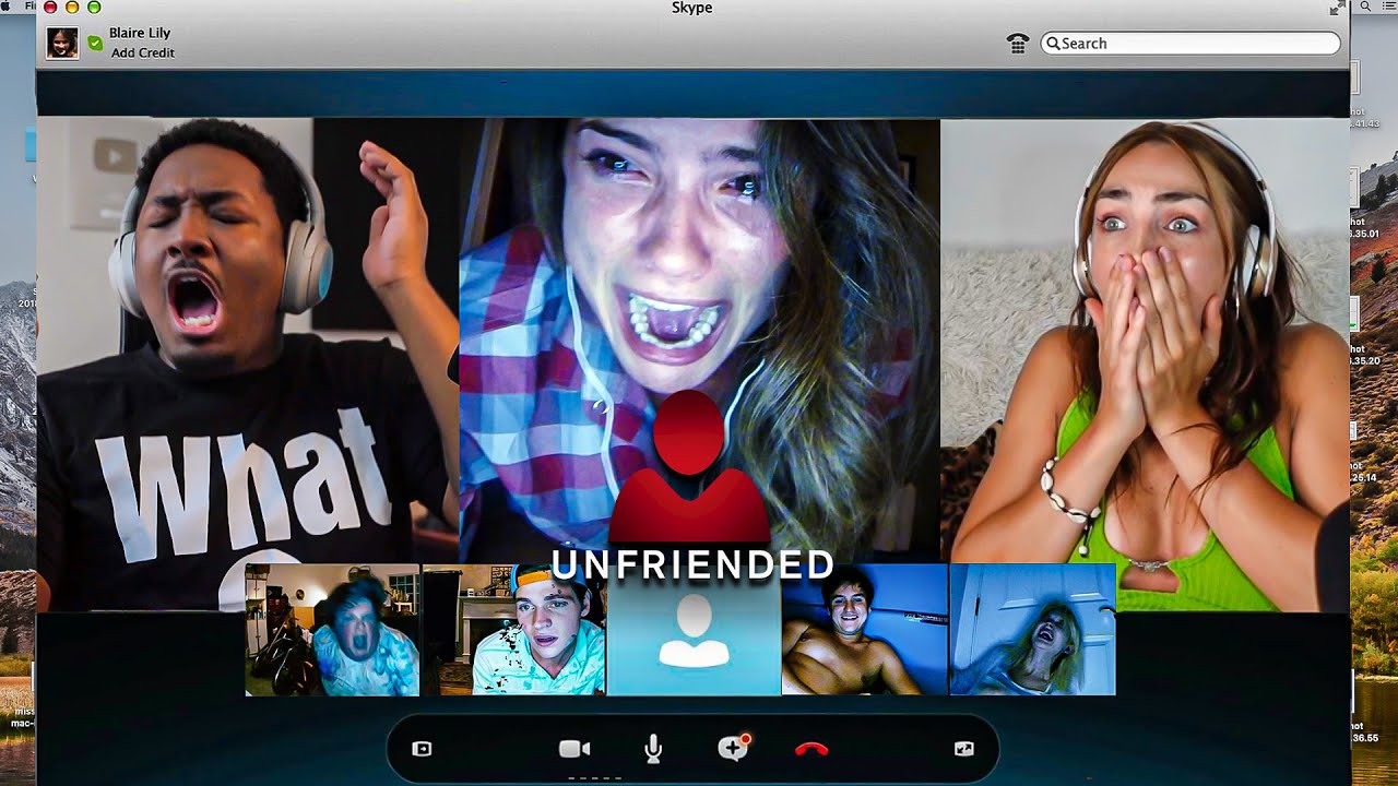 First Time Watching *UNFRIENDED* Almost Gave Us A Heart Attack