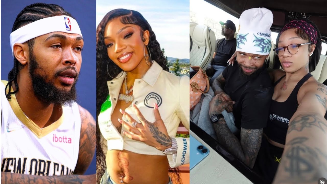 GloRilla New Man NBA Player Brandon Ingram #trending #viral #viralvideo #video #rap #fyp #comment 