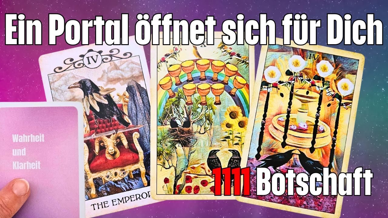Botschaft | Du wirst jemanden treffen | 1111 | Etwas oder Jemand erwartet Dich | Klarheit bekommen