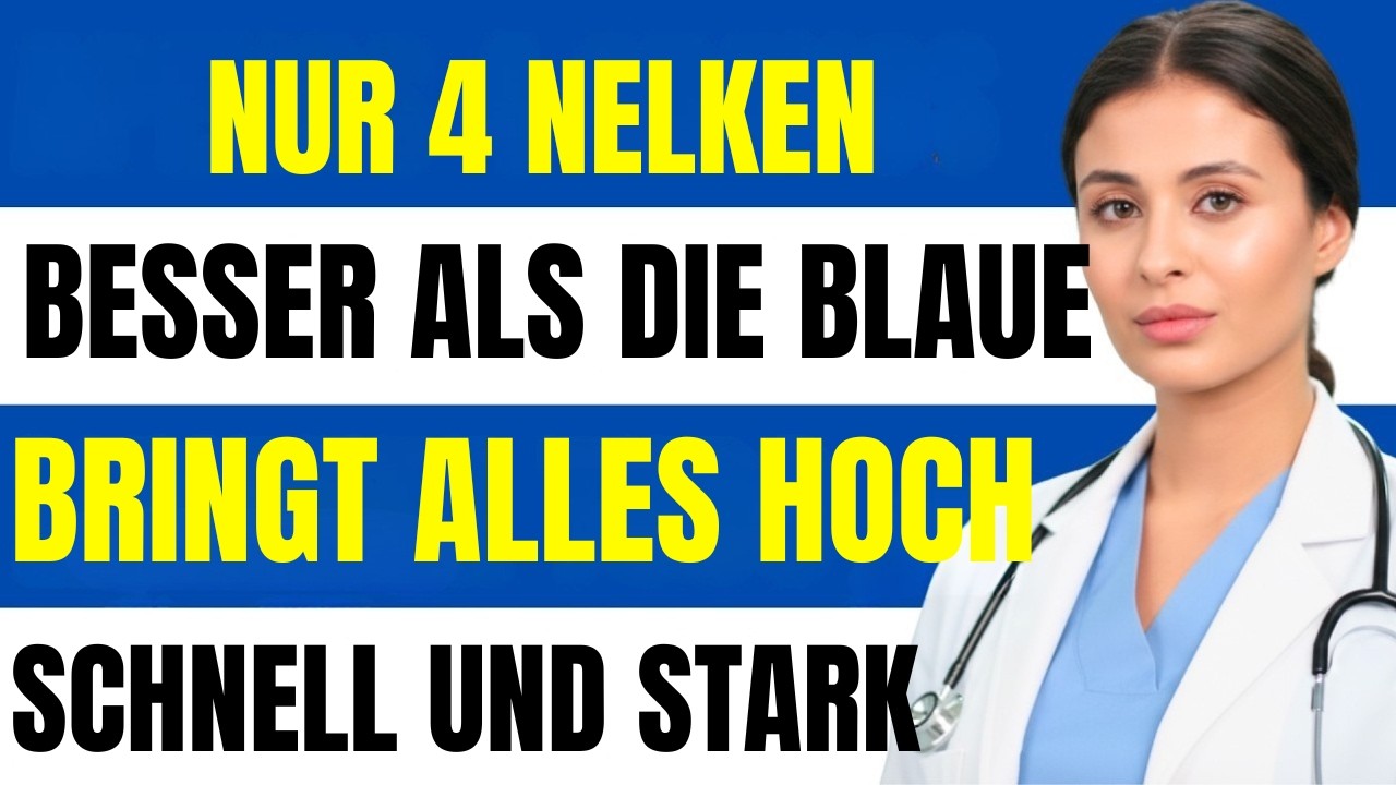 4 Gewürznelken: Der natürliche Trick, der alles hart und stark macht