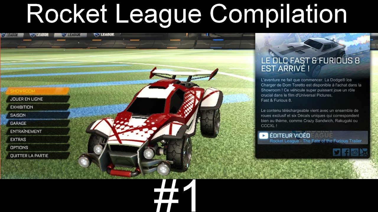 ROCKET LEAGUE COMPILATION | AIRE DRIVE / AIR DRIBLE #1