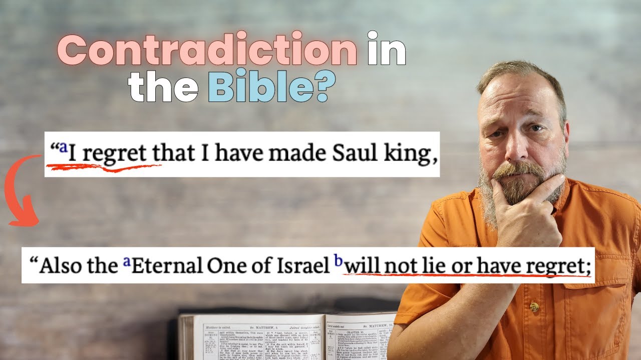 Bible Contradiction? Does God change his mind in 1 Samuel 15