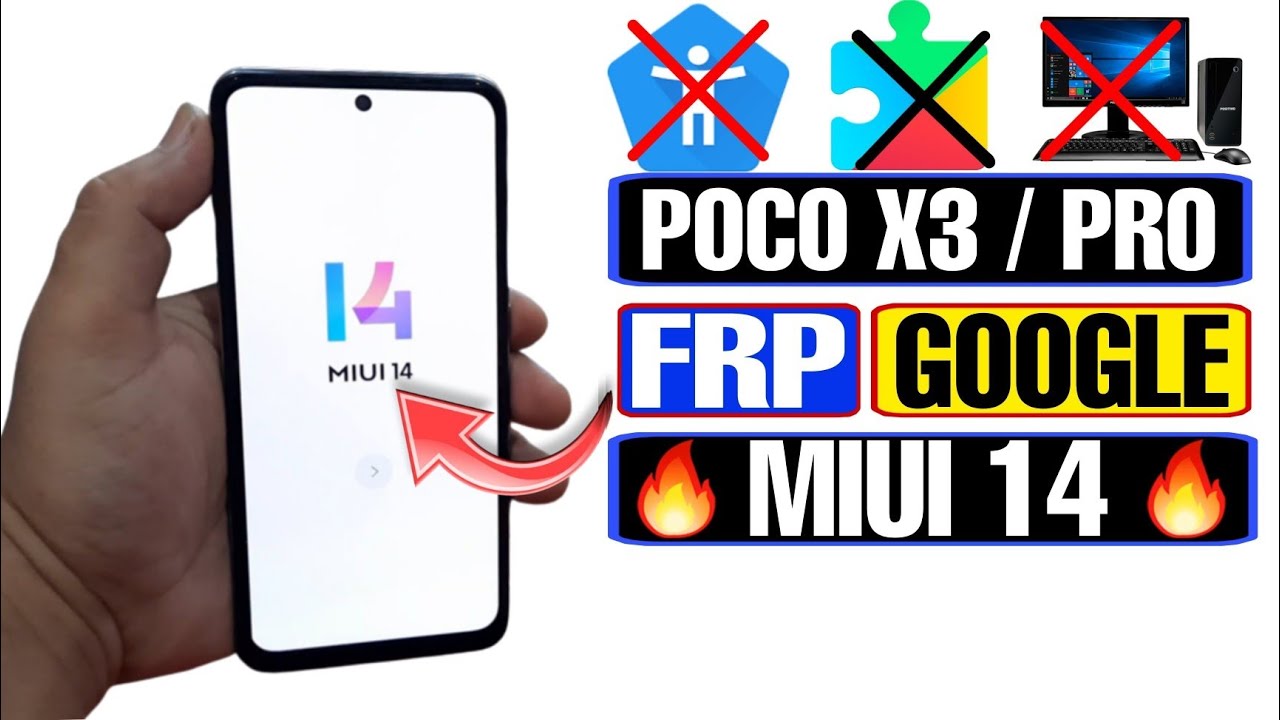 Poco X3 FRP Bypass MIUI 14 | MIUI 14 FRP Bypass | Poco X3 FRP Bypass | MIUI 14 FRP No Second Space