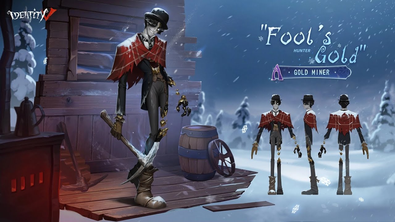 Anh Động Đất “Người Khai Thác Vàng” Nhún Như Danh Hài Phim Câm Sác Lô | Identity V | Hoan 801