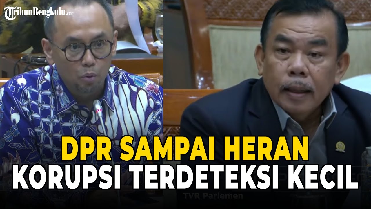 DPR Heran! Korupsi Terdeteksi Kecil, Judol Membengkak: Koruptor Makin Canggih?