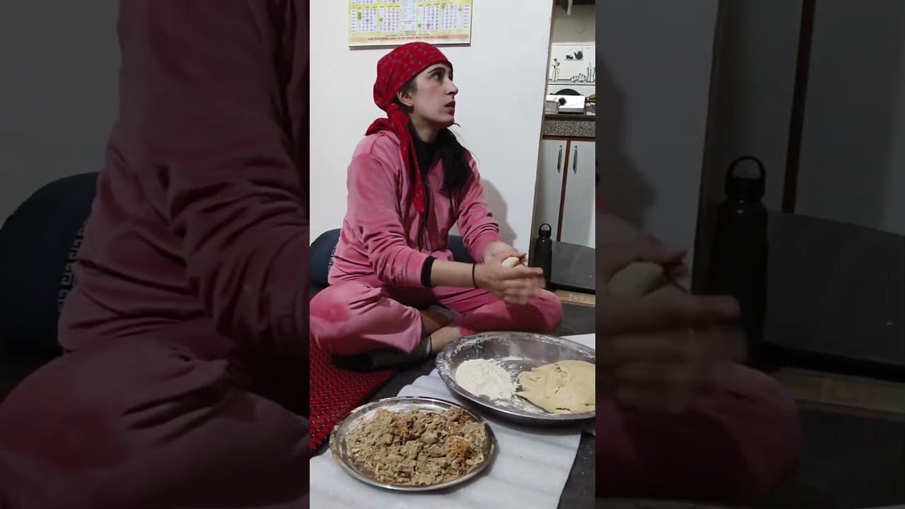 पहाड़ी dish siddu 🤤|| Pahadi Siddu 😍 || #minivlog #pahadidish #pahadiculture #pahadivlogs #shorts