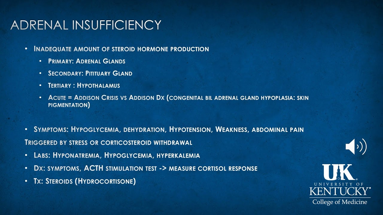 Endocrine Anesthesia Keyword Review - (Dr. Rebel)