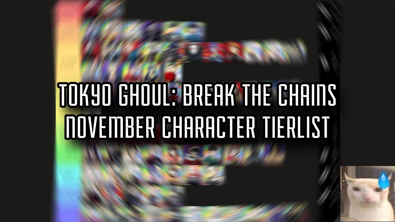 Character Tierlist (November 2025) | Tokyo Ghoul: Break the Chains