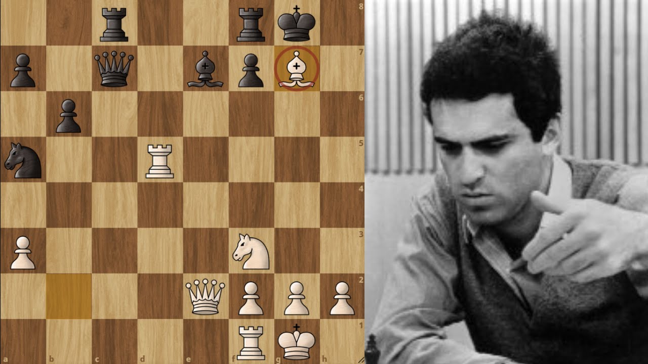 The Kasparov Era || Crushing Attack by Kasparov : Kasparov vs Portisch